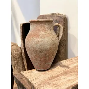 #3 Textured Vintage Turkish Clay Jug