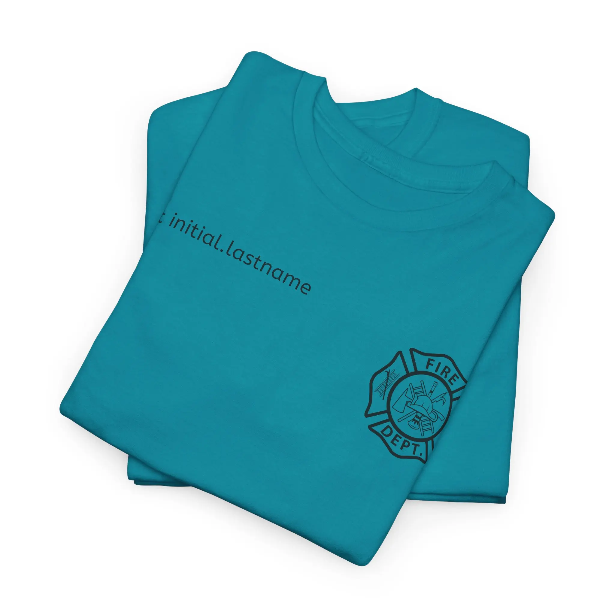 Customizable Fire Shirts Unisex Heavy Cotton Tee, Personalized Flames T-Shirt, Firefighter Gift, Fire Department Apparel, Hot Flames Shirt
