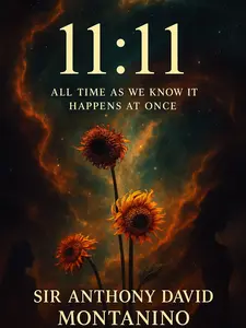 11:11  ~ ALL TIME ALL WE KNOW IT HAPPENS AT ONCE ~ Paperback signed By Sir Anthony David Montanino