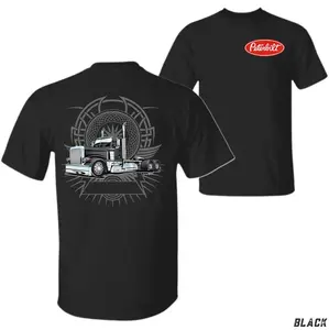 Peterbilt 389 Shirt, Peterbilt 2side Shirt, Perfect for Car Enthusiasts, Top Cotton Menswear, Gift For Him& Her, Gift For Men& Women