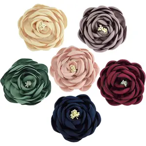 Dog Collar Accessories Pack of 6, Decorative Flower Charms for Dog and Cat Collars
