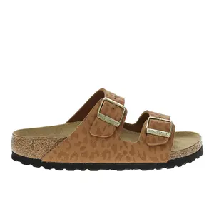 BIRKENSTOCK Womens Arizona Birkibuc Casual Sandals Casual - Brown