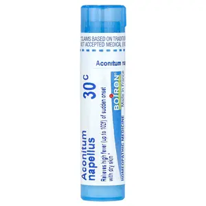 Boiron Aconitum Napellus, 30C, Fever Relief, Approx 80 Pellets