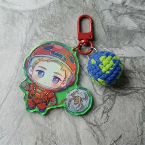 Grace Rocky Project Hail Mary Inspired Keychain, Amaze Fandom Acrylic Keychain
