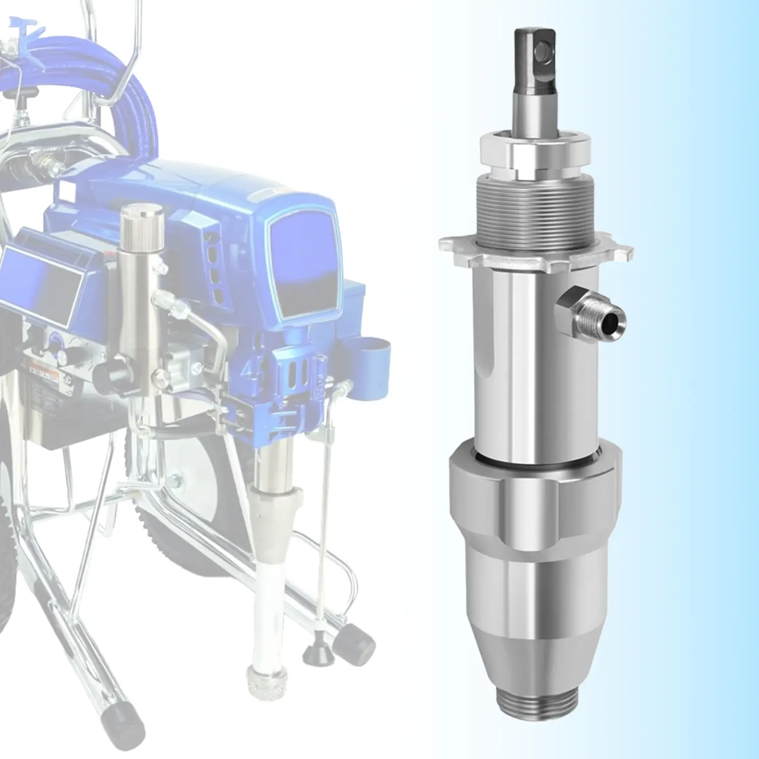 1 Durable Metal Airless Spray Pump 248-204 — Aftermarket Replacement Part for Gra-co Ultra Max II, GMax 695, 795, LineLazer 3900 Paint Sprayers.