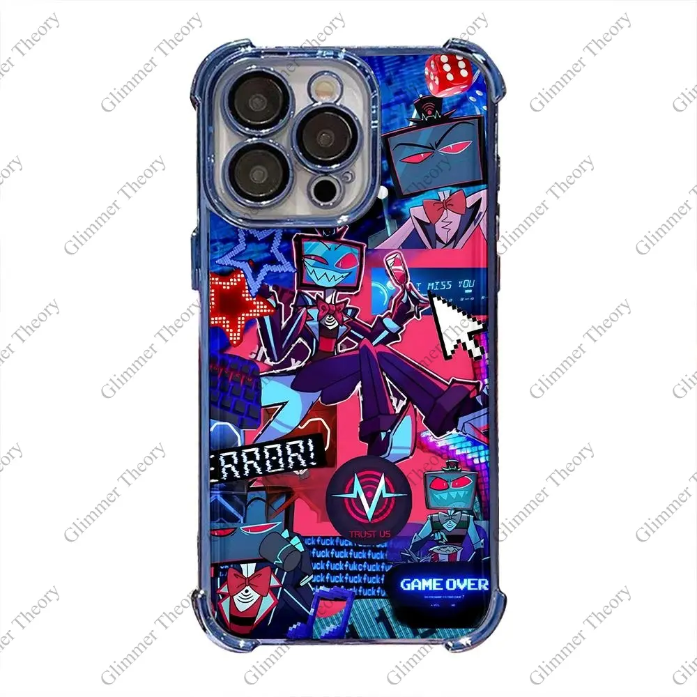 Hazbin Hotel Vox Vincent Trust Us Blue Black Exclusive Artistic Phone Cases For iPhone 17 Promax Pro Air 16 Plus 15 14 13 12 11 Shockproof Protective Cover Gift For Birthday Christmas Valentine Halloween - TikTok Shop Hazbin Hotel Vox Vincent Trust Us Blue Black Exclusive Artistic Phone Cases For iPhone 17 Promax Pro Air 16 Plus 15 14 13 12 11 Shockproof Protective Cover Gift For Birthday Christmas Valentine Halloween - TikTok Shop