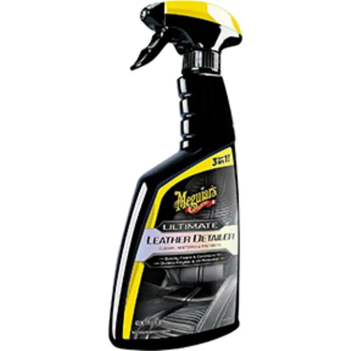 212 MAIN Meguiars G201316 Ultimate Leather Detailer, Aloe-Rich Leather Care Product with Protective Polymers, UV Blocker, and Deep Shine