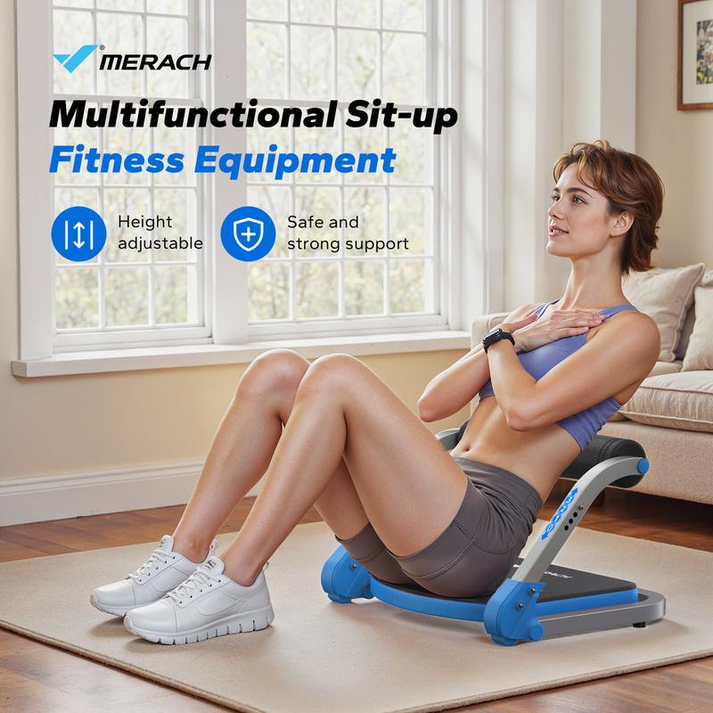 Merach Sit-Up Exercise Equipment, Ab Crunch Machine Roll-up Machine, Abdominal Workout Machine for Home Gym, Core Ab Exercise System Trainer, TikTokShopBlackFriday