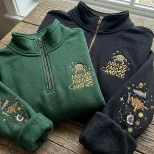 Project Hail M2ry Amaze Amaze Embroidered Quater Zip Sweatshirt, Grace Rocky Amaze Amaze Amaze Shirt, Sci-fi Movie Crewneck
