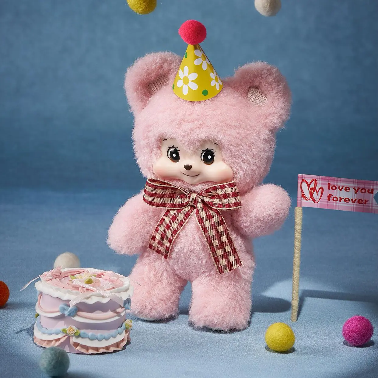 Live】Pezzy- Bear's Gift Haridmade plush Blind Box,Adorable