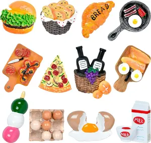12 Pcs Food Magnets for Fridge Magnets, 3D Resin Cute Food Fridge Magnets Creative Natural Food Shaped Magnets for Home Decor, Refrigerator, Magnetic Whiteboard or Blackboard