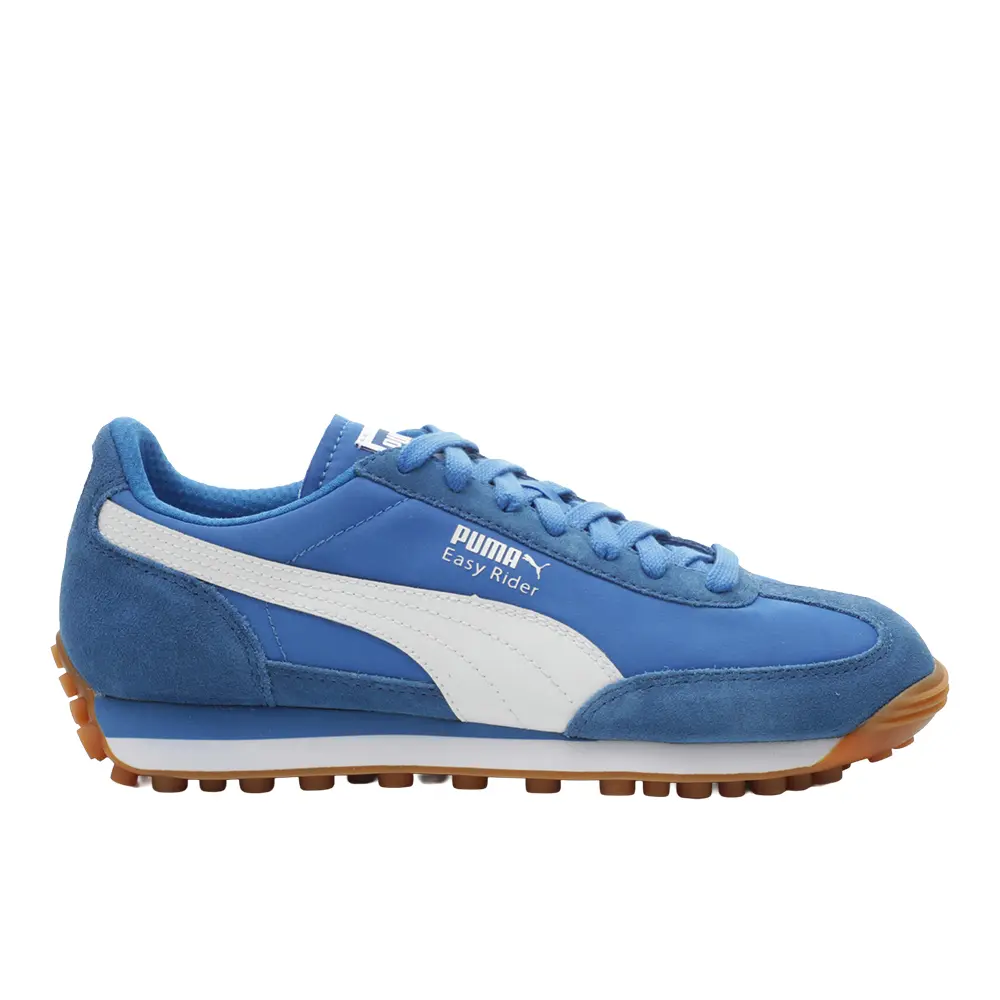 PUMA Womens Easy Rider S&N Lace Up Sneakers Shoes Casual - Blue