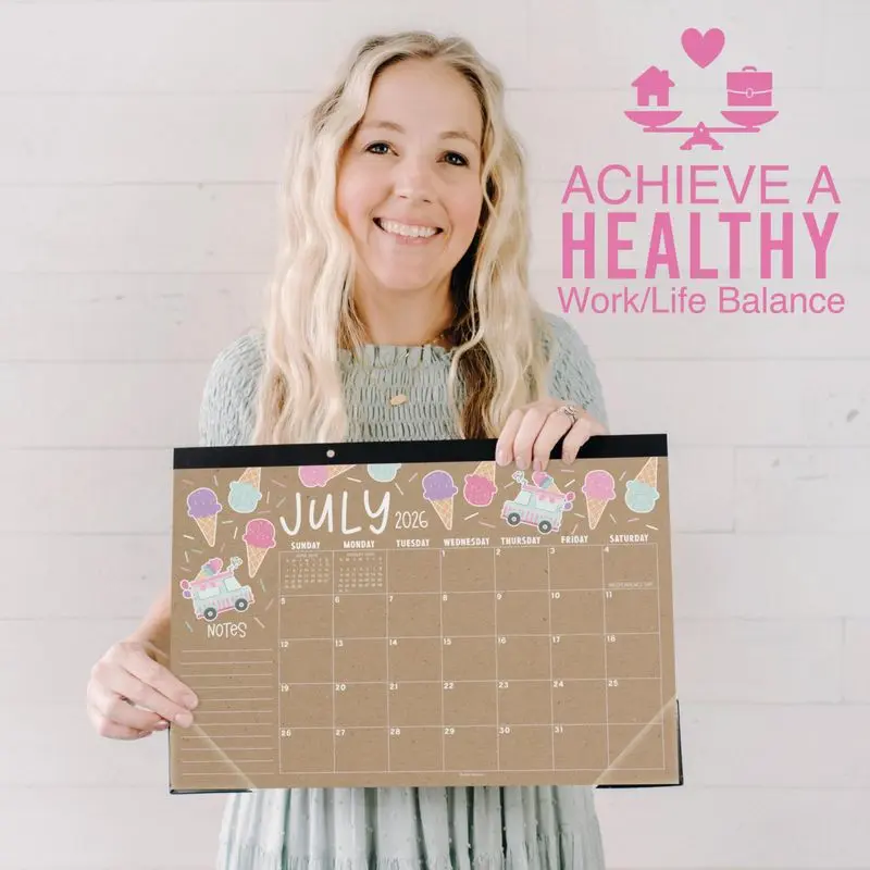 Desk Calendar 2027 02