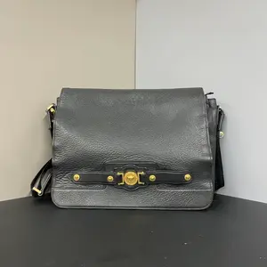 Pre-owned VERSACE Leather Shoulder Bags 7.8'' R1449 Shoulder Bag C18377139668 0612 T5 Qiqi