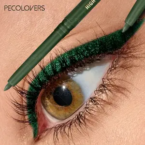 1PC Colors Waterproof Eyeliner Pencil, Sweat-Resistant, Smooth Highlighter, Suitable for Special Holidays