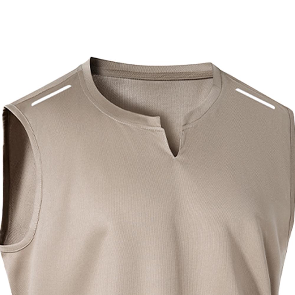 1 piece men’s quick-dry sports tank top for summer; lightweight, breathable sleeveless vest; solid color fitness training running tank top for men; available in multiple colors; suitable for everyday casual wear.