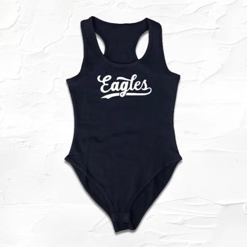 Handmade Eagles Game Day Bodysuit Outfit Idea, Philly Gifts, Custom Womenswear Clothing for football