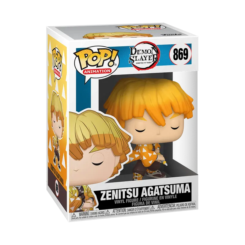 Funko Pop - Demon Slayer #869 - Zenitsu Agatsuma Vinyl Figure