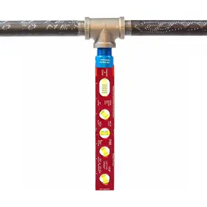 (R), The PRO's CHOICE(R), PLUMBER's XTREME(R) Torpedo Level with Removable AD-1 Pipe Adapter. 4 Rare Earth V- Rare Earth  Level +Bolt- Adapter aligns Pipe/Sprinkler installation