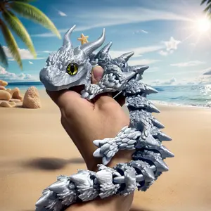 3D printed Megahornosaurus statue, Halloween Decor, Christmas Action Figures 2025, Cute Animal Action Figures for Home, Office, Decor, Unique Desktop Decoration & Collectible, 50cm/19.69in