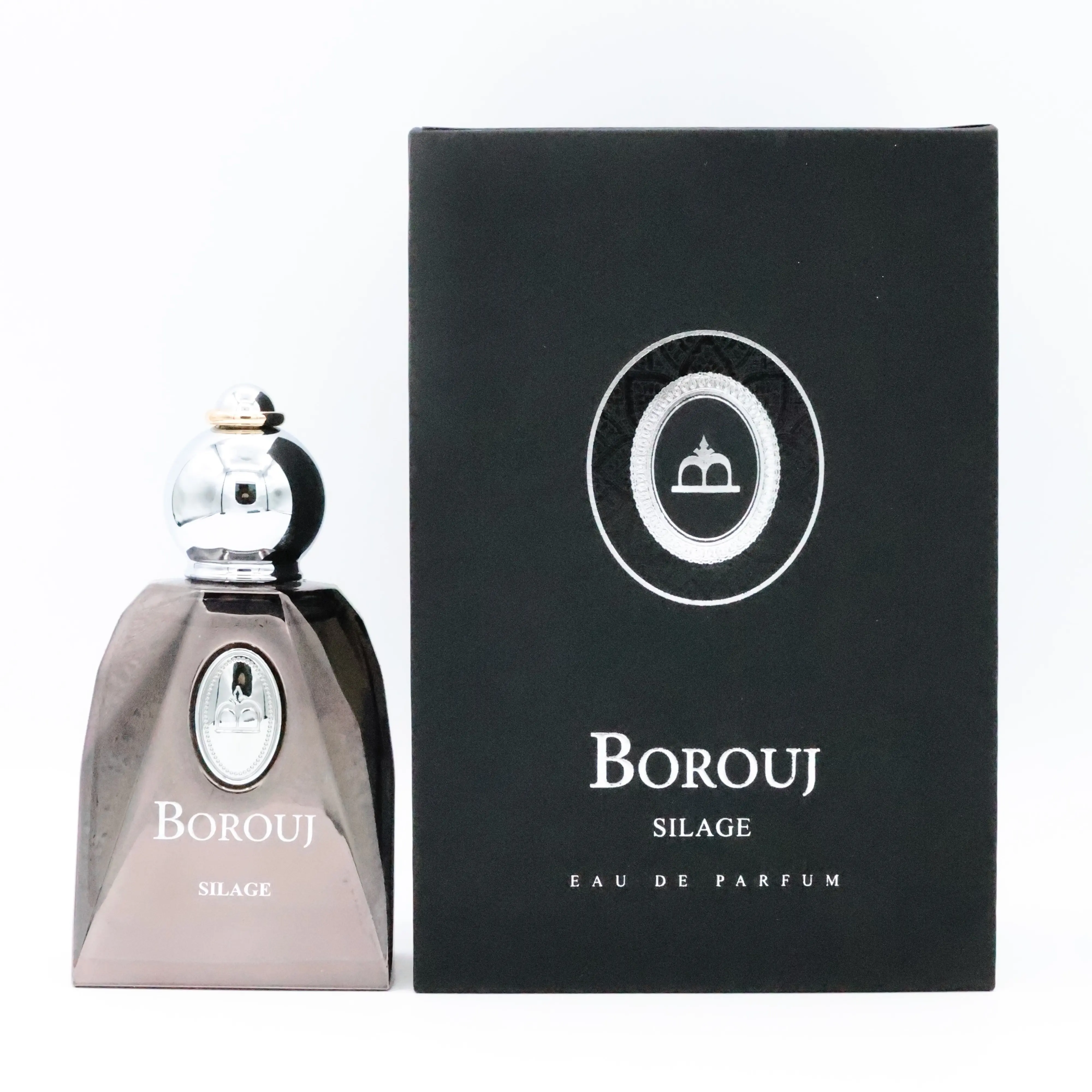 Dumont Borouj Silage Eau De Parfum Spray, Long-Lasting Unisex Fragrance, Spicy Cinnamon Perfume with Vanilla Scents, Cognac and Tonka Bean Notes, 2.87 fl oz, Elegant Alluring Fragrance