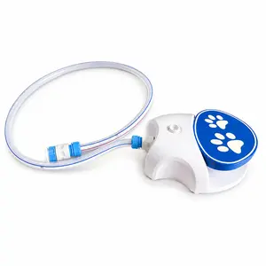 Dog Paw-Activated Step-On Water Fountain Sprinkler Toy, Outdoor Pet Water Dispenser for Yd Summer Fun, Includes Hose & 2 Spray Nozzles