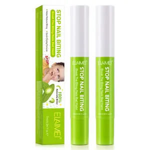 Elaimei Bitter Nail Polish Remover 7ML, Natural Bitter Taste, Nail Care Product, Prevents Children From Biting Nails, Keeps Nails Healthy, 2 Boxes