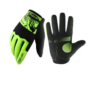 Biking Gloves Cycling, Polyester Material with Breathable Design, Shock Absorption Feature, Suitable for Both Men & Women