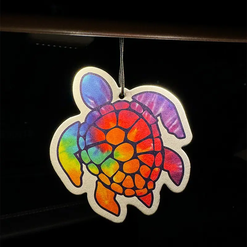 Colorful Cute Turtle Ocean Animal Perfume, Unisex Car Fragrance, Natural Essential Oils, Long-Lasting Scent, Home & Car Use, Gift Idea