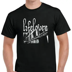 Lifelover T-Shirt black metal Christmas Shirt For Family S-2XL