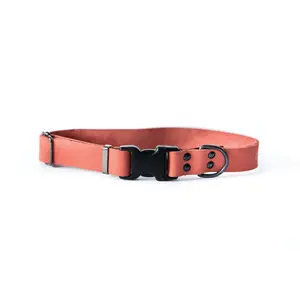 Sport Style Coral Reef Leather Dog Collar