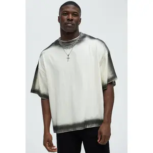 Dirty Wash Heavyweight Boxy Tee - Off White