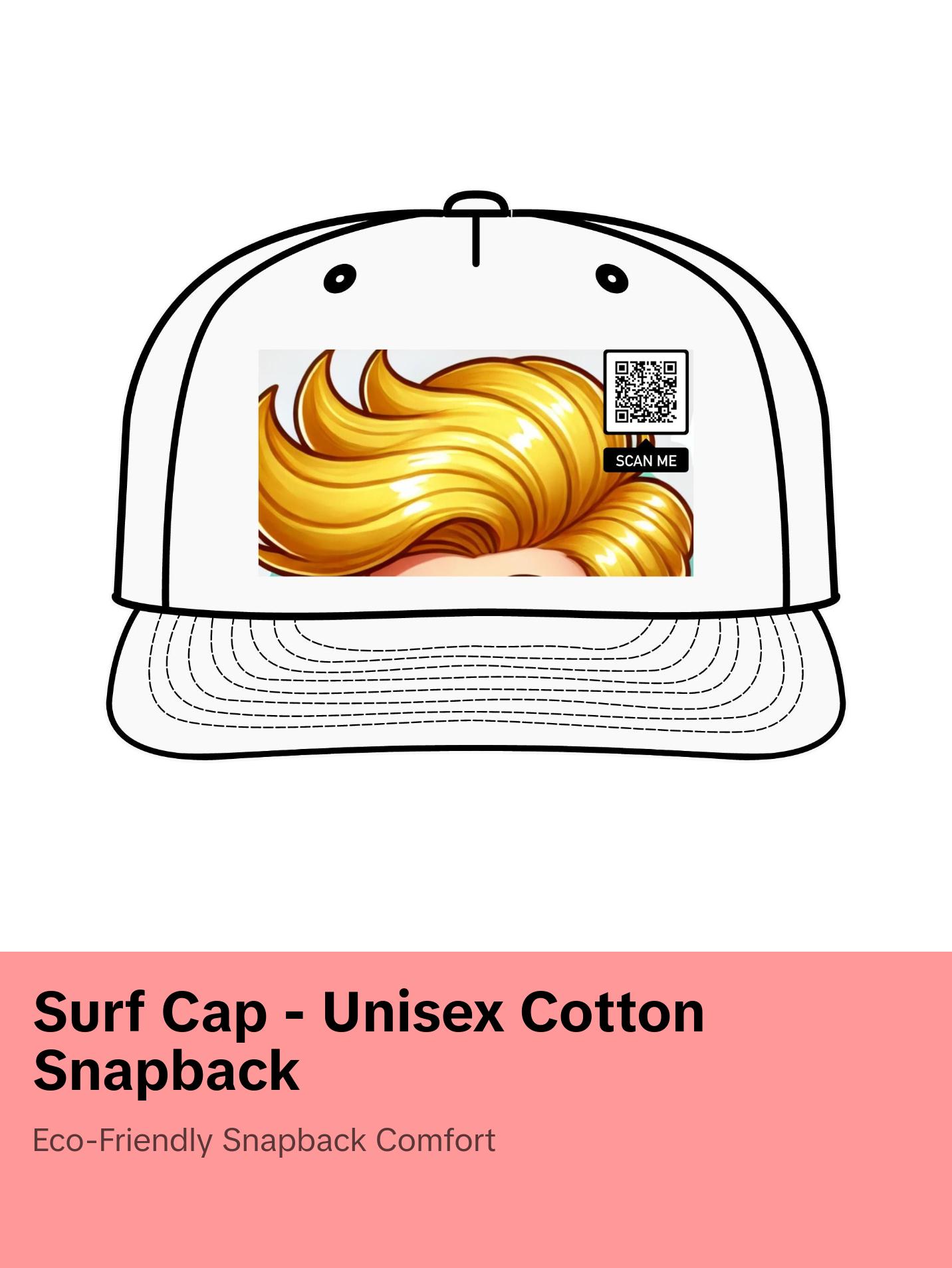 Surf Cap Trump Dance code - Unisex - 100% Cotton Surf Cap Trump Dance code - Unisex - 100% Cotton