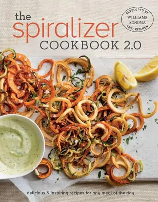 Used Spiralizer Cookbook 2.0 - Williams-Sonoma Test Kitchen (Hardcover, 2016 Edition, 56 Pages, 0.64 lbs) - English Beautifully Photographed Handbook for Low Carb Meals