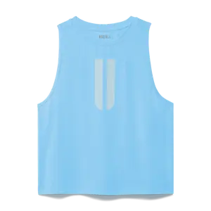 NOBULL Women's U Muscle Tank in Alaskan Blue