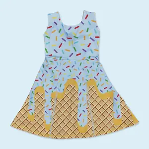 Girls summer active wear yoga dress athletic dress