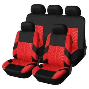 Universal Breathable Side Airbag Compatible All Season Easy To Tall,Car Seat Cover Full Set
