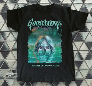 Goosebumps The Curse of Camp Cold Lake T-Shirt Size S-6XL, All Colors, Gift for Women Men, Made In USA, US Size S-6XL, 100% cotton, Classic Fit, Unisex T-Shirt