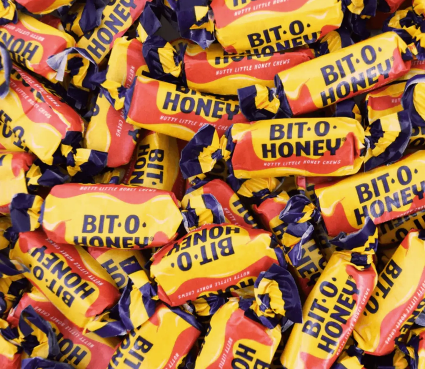 Bit O Honey, 3 Lbs Bag Classic Honey Flavored Taffy Candy Bit O Honey, 3 Lbs Bag Classic Honey Flavored Taffy Candy
