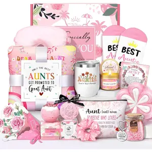 Mother's Day Aunt Gifts from Niece Nephew,  Aunt Ever , Auntie Birthday  Ideas, Auntie  Ideas, Get Well Soon Care Package Relaxing  Gifts Set for Mother's Day