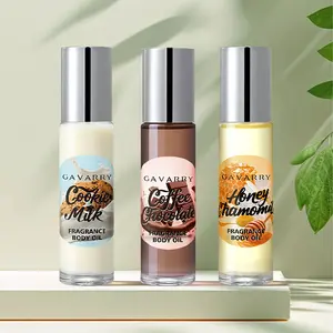 10ml Pheromone Women's Perfume Gourmet Scents: Milk Cookie, Coffee Chocolate, Honey Chamomile | Rollerball Design, Perfect for Daily & All Occasions | Boosts Confidence | Exudes Elegance with a Captivating, Charming Aroma to Allure Him/Her