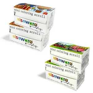 (New) Mini Coloring Scroll 2-Pack - 16ft of Fun - Travel or Birthday