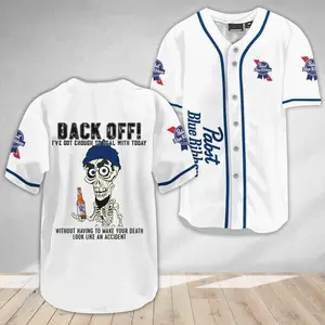 Achmed Pabst Blue Ribbon Themed Back Off Jersey HU