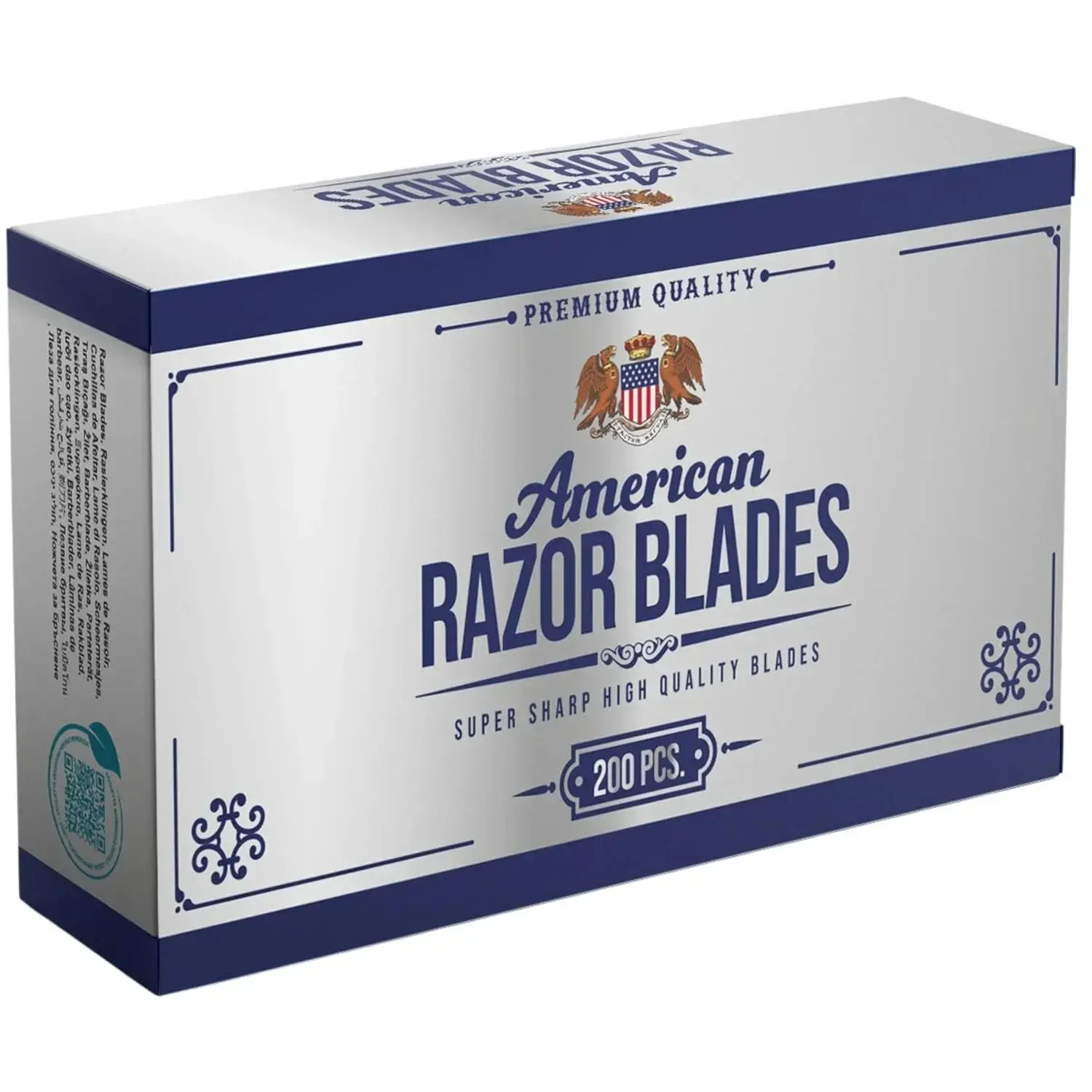 American Razor Blades Double Edge Razor Blades 100 Count