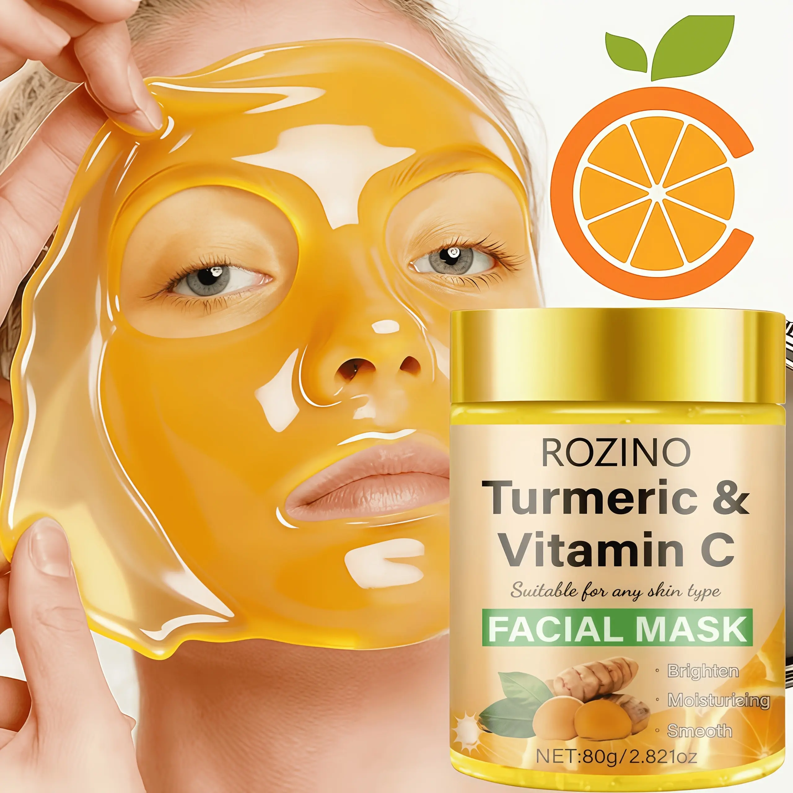 ROZINO Turmeric Peel-Off Mask