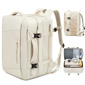 Unisex Large Capacity Expandable Dry Wet Separation Travel Backpack, Unisex Large Capacity Dry Wet Separation Luggage Bag, Expandable Casual Backpack, Tote Bag, Multi-Compartment Laptop Bag, Suitable for Business Trips, Vacations, and Short Getaways Water