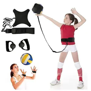Volleyball Rebound Belt Trainer Solo Practice Tool for Serving Spiking & Defense with Elastic Rope Adjustable Durable for All Skill Levels Indoor Beach Training
