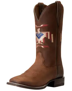 Ariat Men's Curcuit Thunderbird Chimayo Embroidered Western Boot Broad Square - 10042499