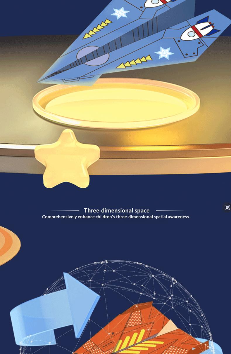 DIY Paper Airplane Book, 16 Creative Folding Paper Planes with 32 Sheets of Colorful Origami Paper, Arts & Crafts Kit with Video Tutorials – Gifts for Boys and Girls Ages 6–12+ 10.3*8.1 inches DIY Paper Airplane Book, 16 Creative Folding Paper Planes with 32 Sheets of Colorful Origami Paper, Arts & Crafts Kit with Video Tutorials – Gifts for Boys and Girls Ages 6–12+ 10.3*8.1 inches