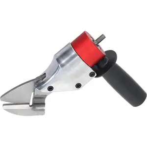 Metal Shears Drill Attachment,Sheet Metal  with 360  Pivoting Handle Professional Sheet Metal Tools for Cut Steel, Sheet Metal  Drill Attachment Can Curved and Straight